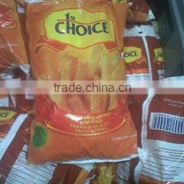 New Crop Frozen French Fries (7*7 mm / 9*'9 Mm)