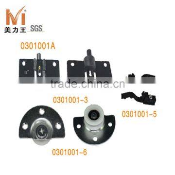 high quality furniture hardware for wardrobe 40kg door weight aluminum silding door hardware