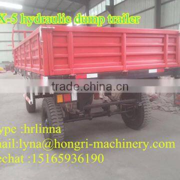 Agricultural Truck Double Axle 7CX-5 Farm Tractor Trailer photo-6