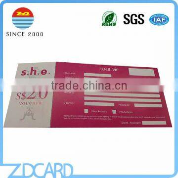 Tear off Concert Access Control Smart Rfid Paper Ticket photo-4