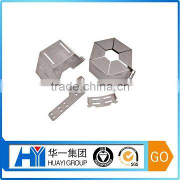 OEM High Precision Fabrication Round Stamping Galvanized Steel Mounting Plate for Pipes photo-2