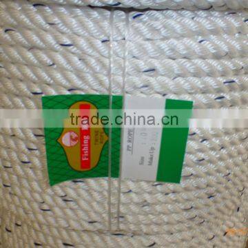 3 Strands Plastic PP Twisted Packing Rope 10MM