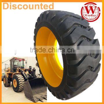 chinese wheel loader spare parts solid loader tires 29.5r25