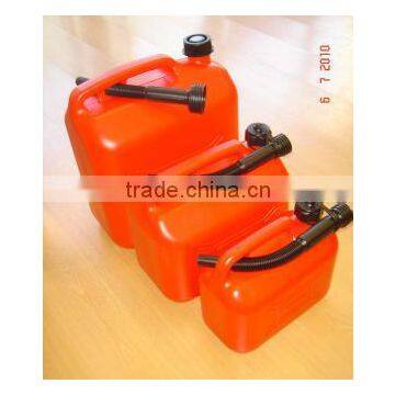 OEM Blow Molding Plastic Unleaded Fuel Can With Pourer Jerry Cans Hdpe Huizhou Facatory photo-2