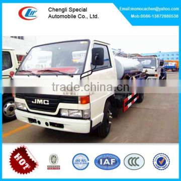 JMC fecal tuction truck vacuum truck capacity 4000L for sale