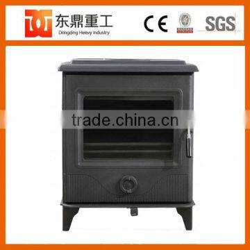 Cast iron type wood burning stove/Fireplace with back boiler DHF910B