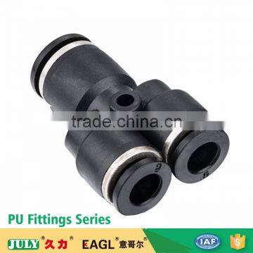 Wholesale JULY Factory Made PU Tube Push-in Rotary Fittings photo-2