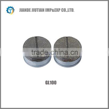 GL100 high quality Motorcycle brake pads