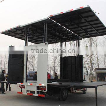140hp Stage Trucks Mobile for Sale,mobile Show Stage Truck,stage Truck Trailer photo-3