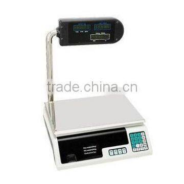 Nice quality digital price computing scale with LCD pole