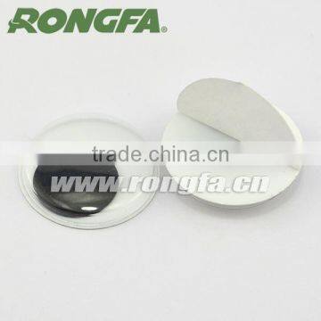 Black Eyes With White Plate Plastic Moving Doll Eyes photo-2