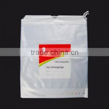 Whosale/distribute Biodegradable and Compostable Eco-friendly Corn Starch Drawstring Bag photo-5