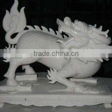 Little Marble Chinese Dragone Carving