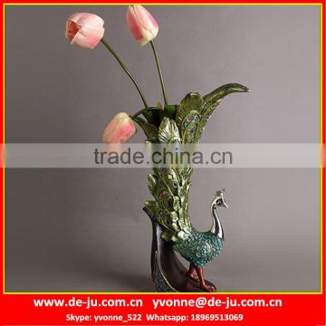 Flower Bottle Resin Craft Home Decoration