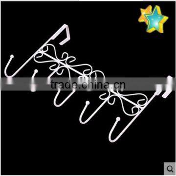 PN Decorative Over the Door 5 Hook Rack Organizer / Hanger Clothes at Office/Home Door Hanger photo-5