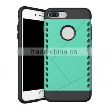 Combo Phone Case TPU + PC Phone Hull Protective Back Cover for IPhone7 7plus photo-4