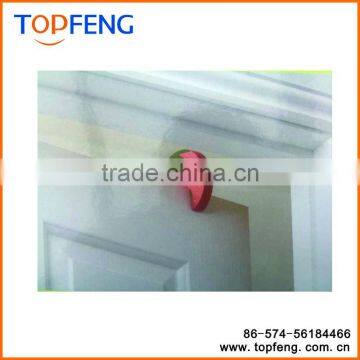 Child Safety No Finger Pinch Foam Door Stopper, Baby Cushiony Finger Hand Safety, Curve Shaped Door Stop Set Of 4 photo-3