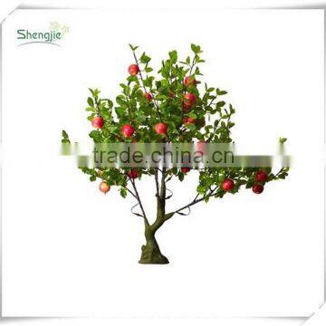 Outdoor artificial trees with lights