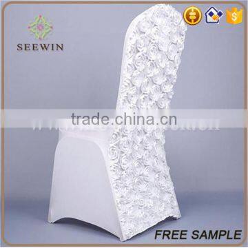 wholesale universal rosette wedding chair cover