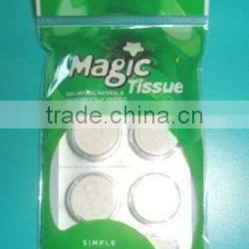Aluminum Sheet Packing Magic Coin Tissue