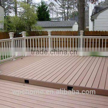 Teak Antiseptic Wpc Wood Plastic Composite Decking, Waterproof Laminate Flooring, Outdoor photo-3