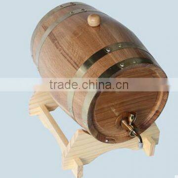 Coffee Wine Metal Tin Wooden Barrel Bucket