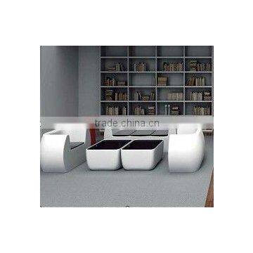 Elegant restaurant furniture led illuminated sofa