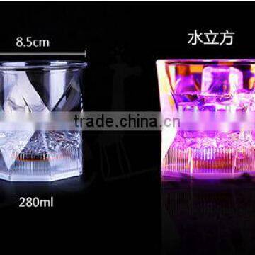 300ML Flashing LED Plastic Cup Novelty Light up Cup photo-4