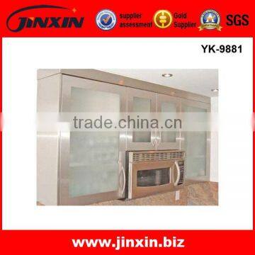 Stainless Steel Metal Kitchen Sink Base Cabinet