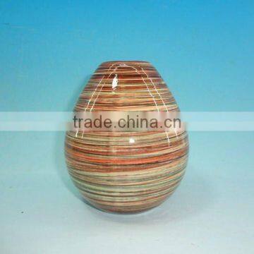 NEWEST STRIPE CERAMIC VASE