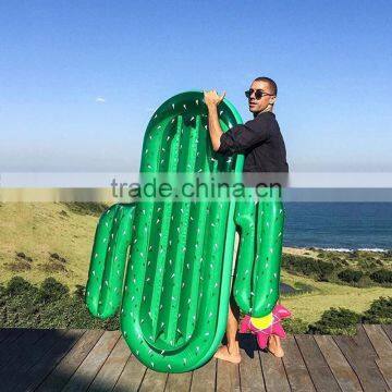 2017 Hot Selling Leasure Giant Inflatable Cactus Pool Float Outdoor Swiming Raft Beach Game Toys Water Party Lounge photo-5