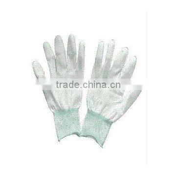 Finger gloves . 13 gauge Nylon with fingertop coated pu Gloves