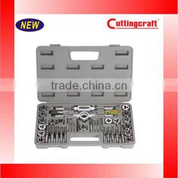 40PCS Alloy Steel Taps and Dies Set Metric Size