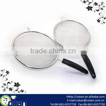 2pcs Stainless Steel Mesh Colander,Mesh Strainer CK-ON004