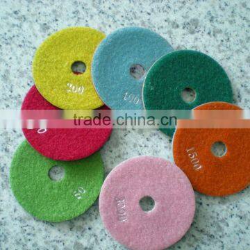 Flexible polishing pad