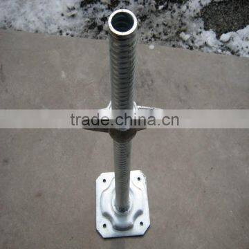 hollow type steel screw jack base