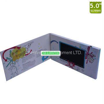Business Gift LCD Video Brochure , 4.3″ - 5″ Video Business Card photo-3