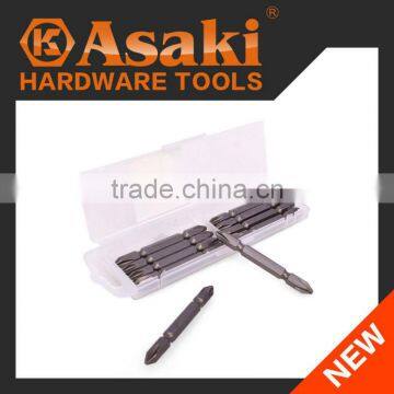 Double end screwdriver bits phillip and flat double head