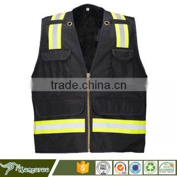 Safety vests high light reflective stripes for clothing