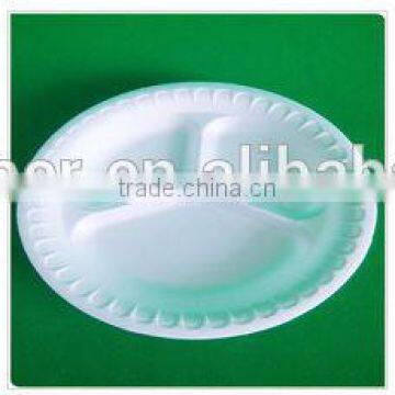 Disposable 3 Compartments Foam Food Plates photo-2