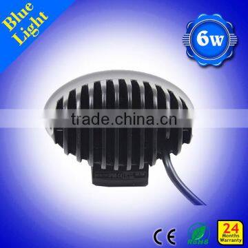 110V 6W LED Forklift Warning Light Blue LED Work Light Oval Spot Blue Light photo-4