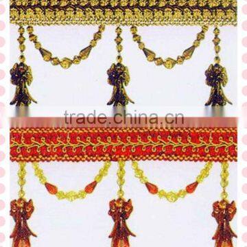 Beaded Fringe for Curtains