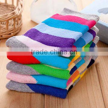 Hot Sales Baby Socks Cute Children's Striped Tube Socks Thick Kintted Kids Socks photo-3