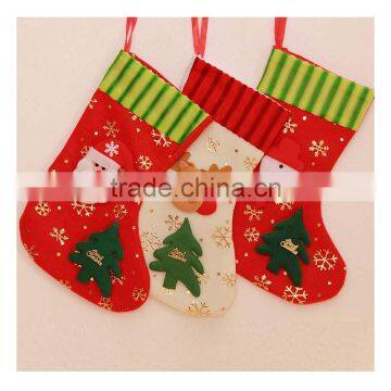 HD2030 Wholesale Snow Print Christmas Socks Christmas Gifts Decorations