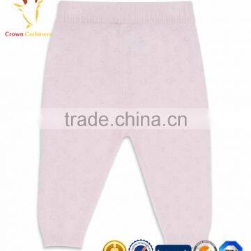 Spring Autumn 100% Baby Cashmere Pants Trousers