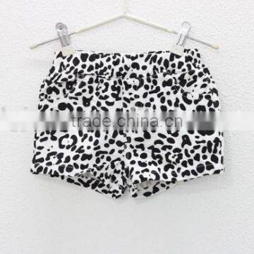 Fashion Hot Girl Leopard Shorts Summer Leopard Kid Short Pants Pure Cotton Girl Shorts photo-3