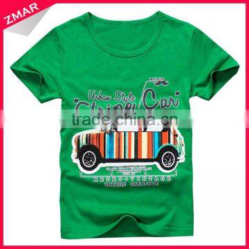 China apparel factory wholesale printed boys stylish t-shirt designs