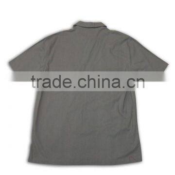 100% Cotton Design China Made Logo Printing Grey Mens Casual Shirt Design photo-5
