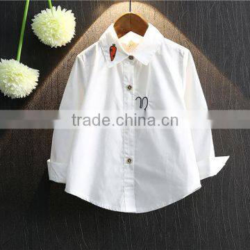 Wholesale Striped Long Sleeve Kids t Shirt With Animal Pattern photo-6