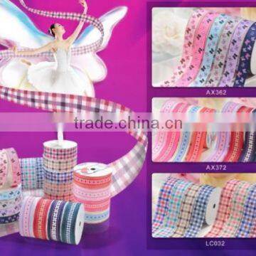 hi-ana ribbon 199 Butterfly Print Ribbon Animal Print Ribbon Printed Grosgrain Ribbon